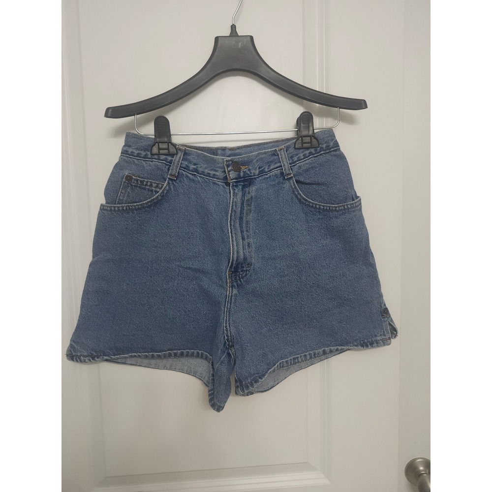 Vintage Gitano High Waisted Denim Shorts Womens 8 Medium Wash Blue 90s Cotton